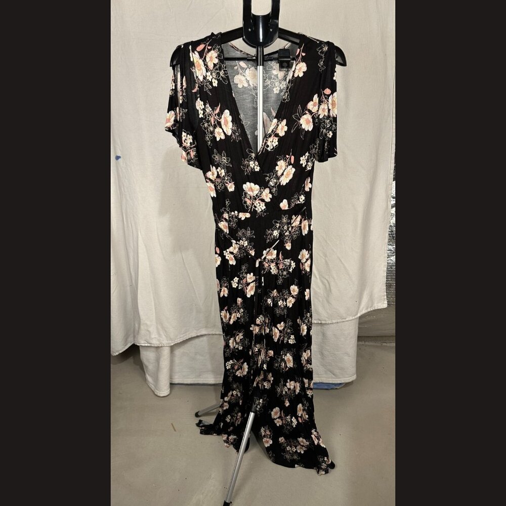American Rag Floral Dress Women’s Medium – Boho Maxi/ Midi Garden Party
